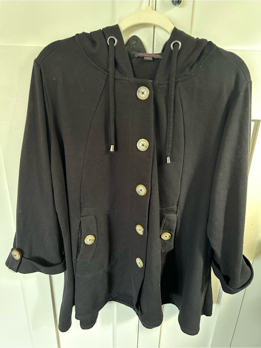 Christian Siriano Hooded Swing Jacket Women's Size 1X